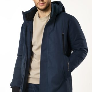 Парка чоловіча Freever AF 21788 темно-синя