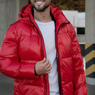 Куртка чоловіча трансформер Freever UF 23033 червона