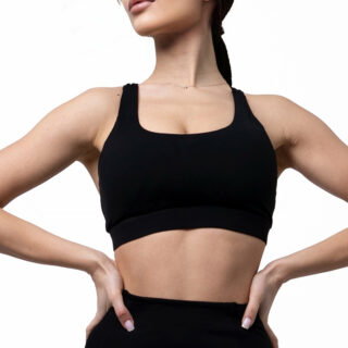 Спортивний топ для фітнесу жіночий Freever AF 2326 чорний