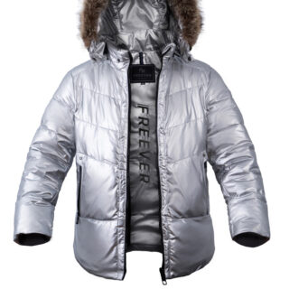 Зимова куртка чоловіча Freever UF 237018 сіра