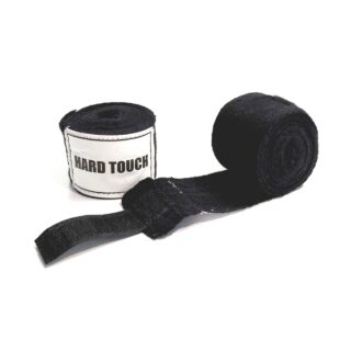 Бинти боксерські бавовна HARD TOUCH 3,5 м чорні