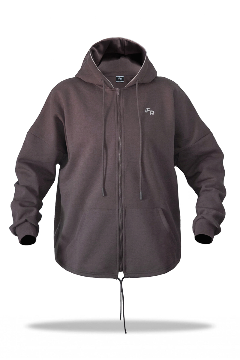 Спортивна кофта жіноча Freever UF 5502 3XL коричнева - Зображення 6