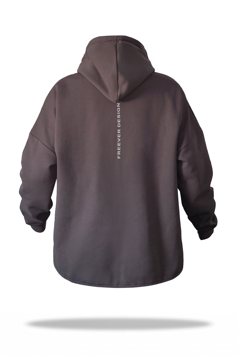 Спортивна кофта жіноча Freever UF 5502 3XL коричнева - Зображення 5