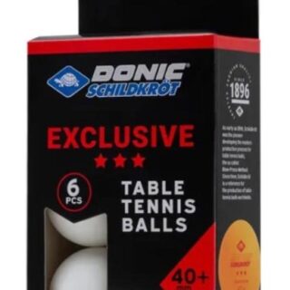 М'ячі Donic EXCLUSIVE (Advantgarde) 3* 40+ 6шт white