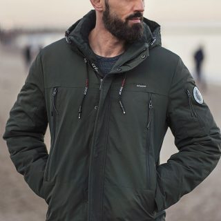 Демісезонна куртка чоловіча Freever WF 70559 хакі