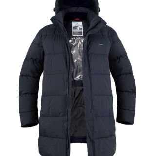 Зимова куртка чоловіча (батал) Freever UF 70806 чорна