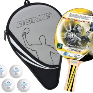 Набір для пінг-понгу Donic Top Team 500 Gift set (ракетка+чохол+4м'яча)