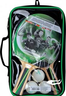 Набір для пінг-понгу Donic Top teams 400 2-playet set (2ракетки + 3 м'яча + чохол)