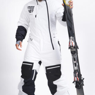 Чоловічий комбінезон для сноуборду Freever NF 21638 білий