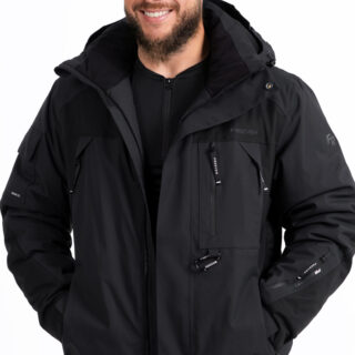 Чоловіча гірськолижна куртка Freever NF 21639 чорна