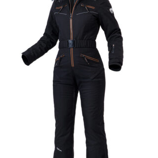 Жіночий гірськолижний комбінезон Freever NF 21649 чорний