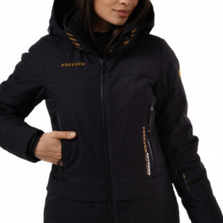 Жіноча гірськолижна куртка Freever NF 21627 чорна