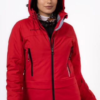 Жіноча гірськолижна куртка Freever NF 21627 червона