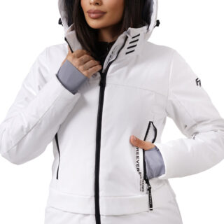 Жіноча гірськолижна куртка Freever NF 21627 біла