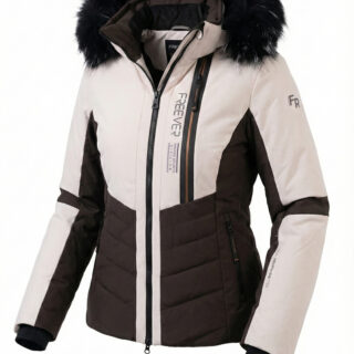 Жіноча гірськолижна куртка Freever NF 21630 бежева