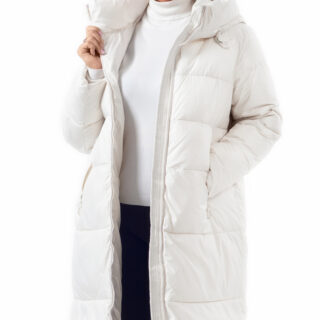 Пальто жіноче Freever NF 22960 молочне