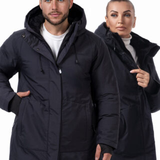 Парка Freever NF 71005 чорна