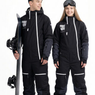 Підлітковий гірськолижний комбінезон Freever NF 21644 чорний