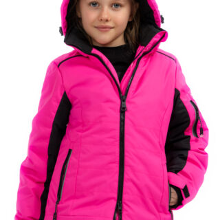 Дитяча гірськолижна куртка Freever NF 21646 рожева