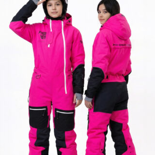 Підлітковий гірськолижний комбінезон Freever NF 21644 рожевий