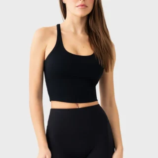 Топ AVECS чорний з технологією Elastic